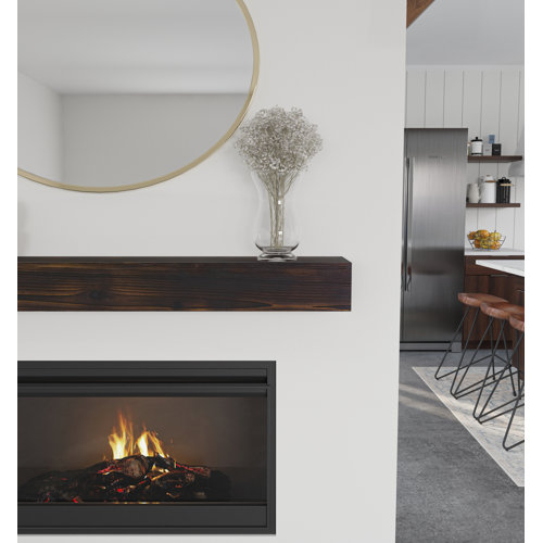 Dogberry Collections Weathered Beam Mantel Shelf & Reviews Wayfair